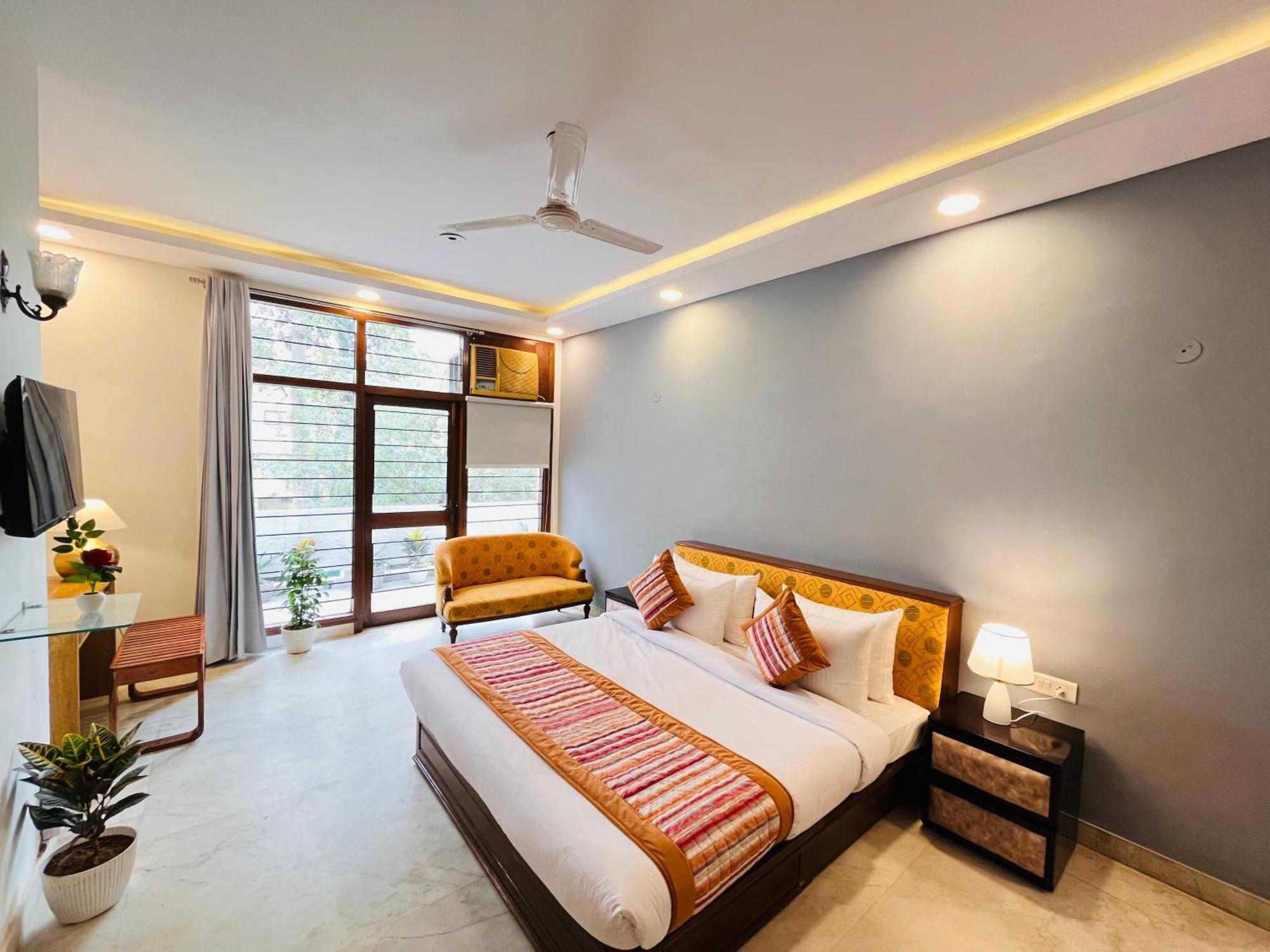 Hotel Grove Residency Hauz Khas New Delhi Couple Friendly Zewnętrze zdjęcie