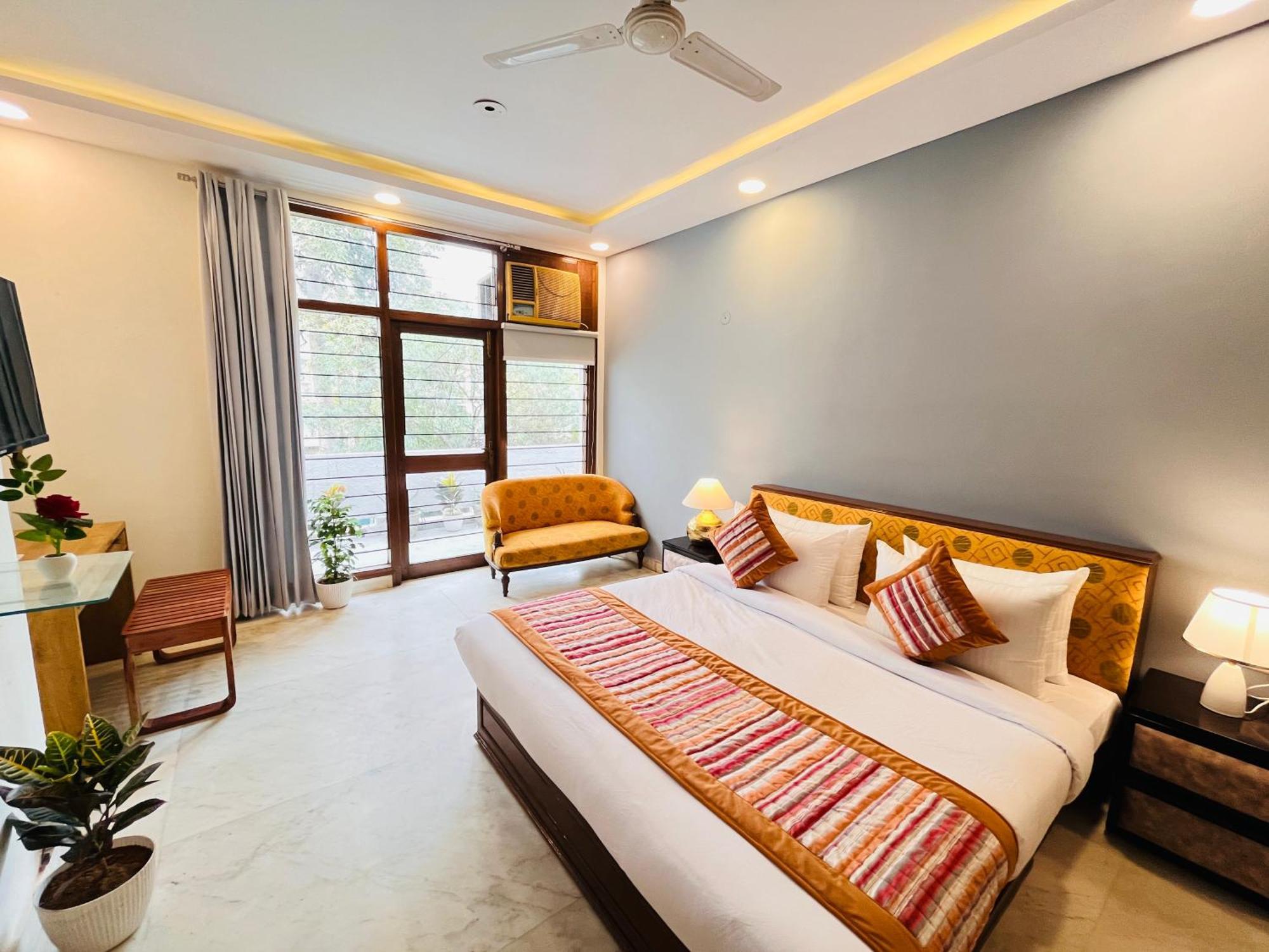 Hotel Grove Residency Hauz Khas New Delhi Couple Friendly Zewnętrze zdjęcie