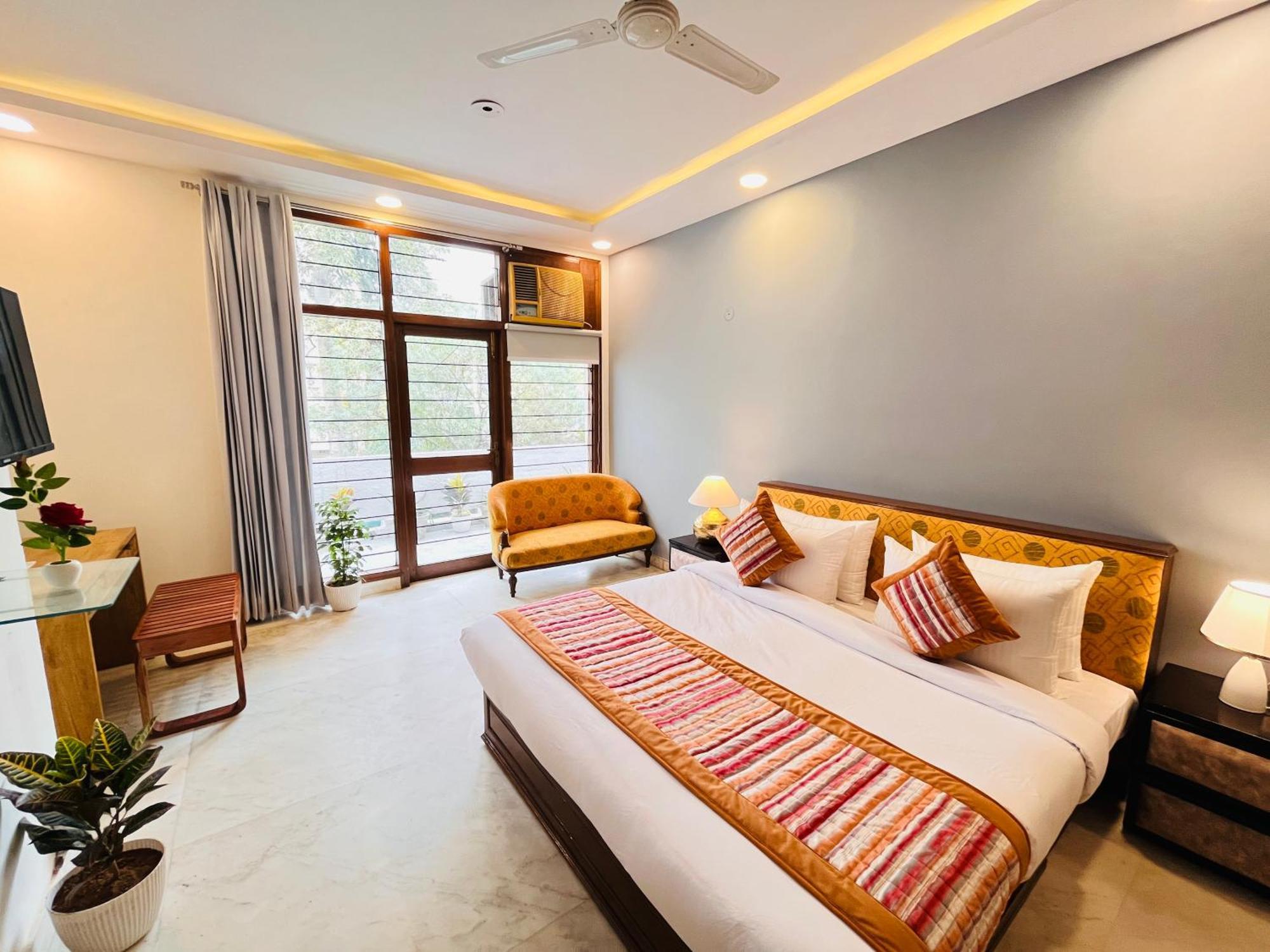 Hotel Grove Residency Hauz Khas New Delhi Couple Friendly Zewnętrze zdjęcie