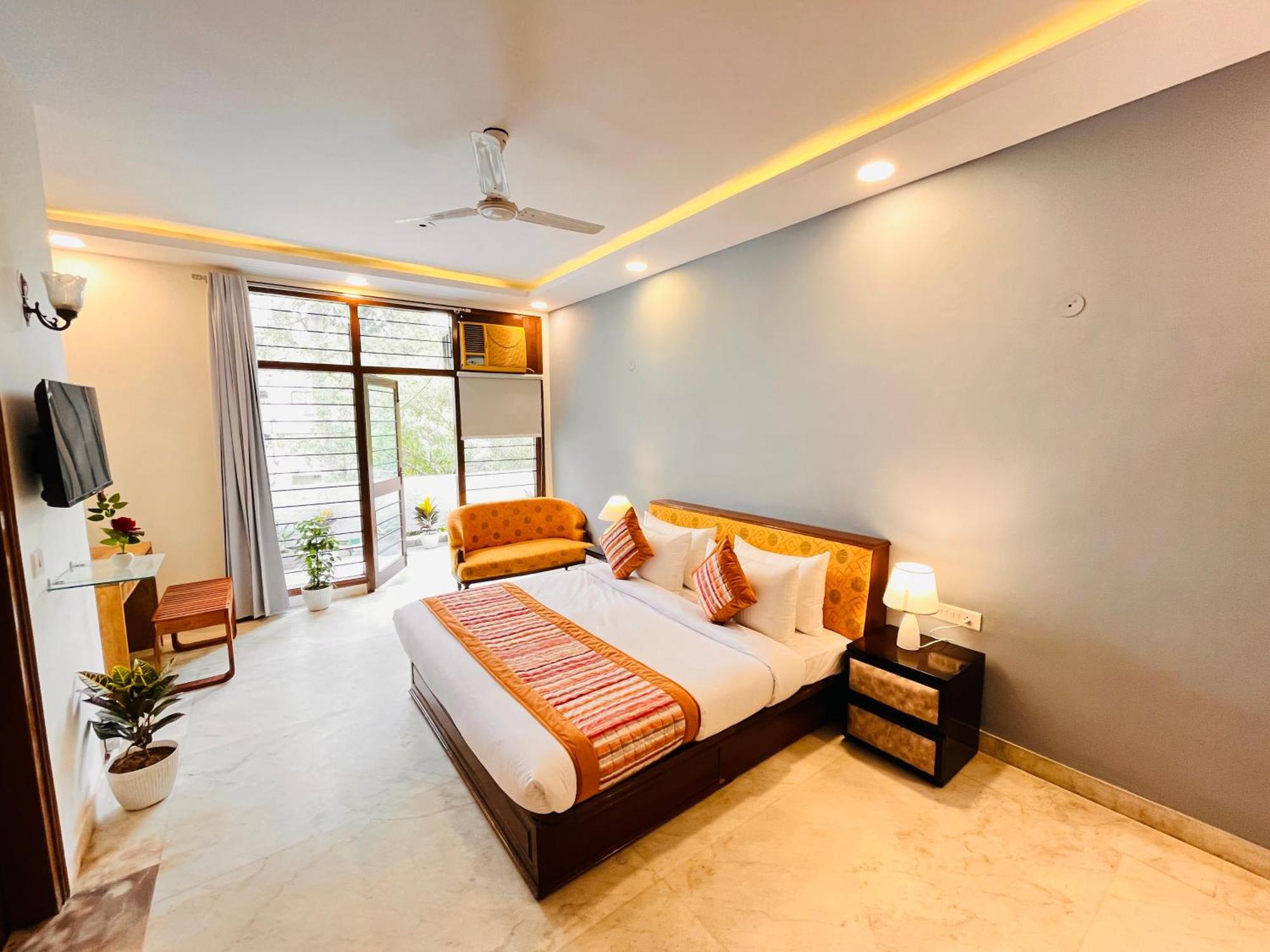 Hotel Grove Residency Hauz Khas New Delhi Couple Friendly Zewnętrze zdjęcie