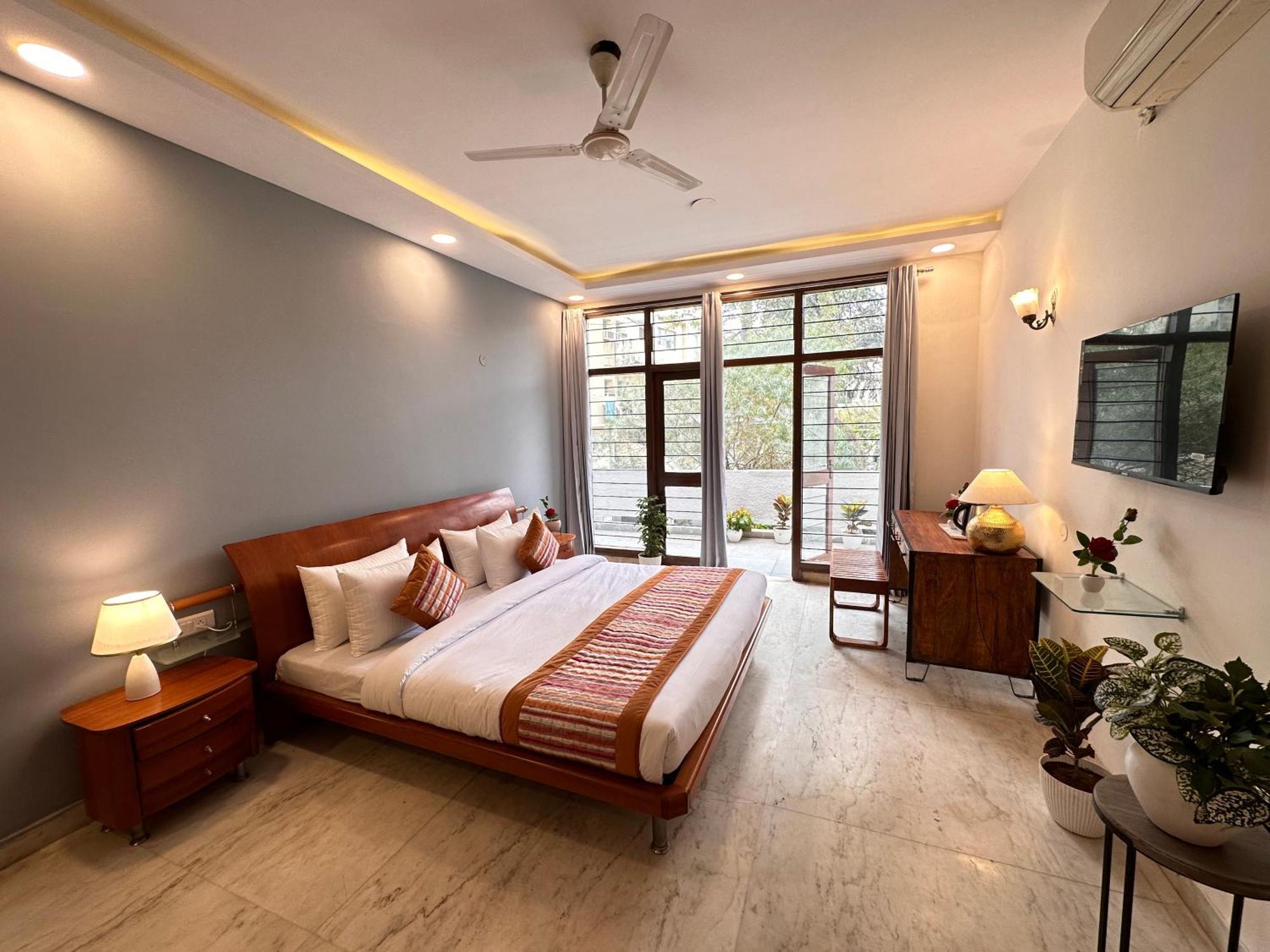 Hotel Grove Residency Hauz Khas New Delhi Couple Friendly Zewnętrze zdjęcie