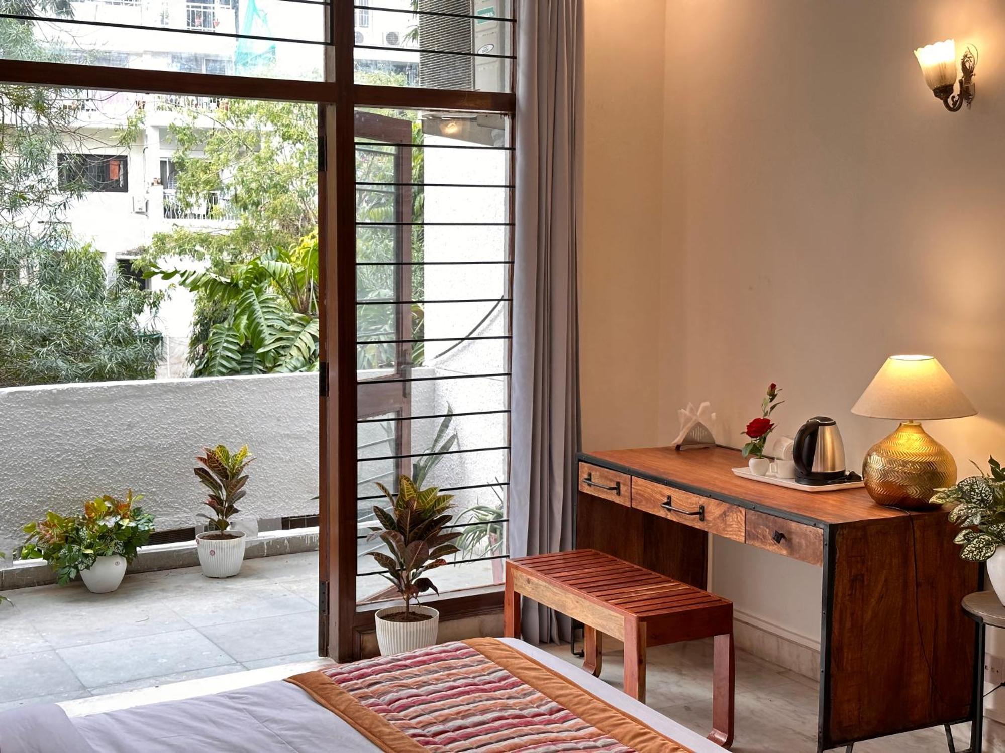 Hotel Grove Residency Hauz Khas New Delhi Couple Friendly Zewnętrze zdjęcie