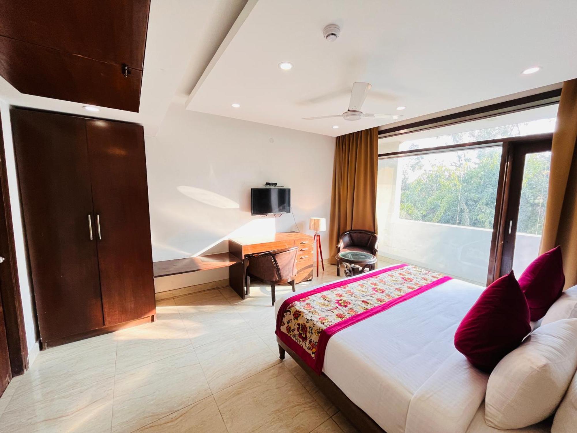 Hotel Grove Residency Hauz Khas New Delhi Couple Friendly Zewnętrze zdjęcie